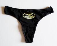 kalhotky tanga JAWA - černé, vel. M