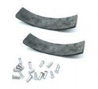 Brake lining - set (Jawa, ČZ, Velorex)