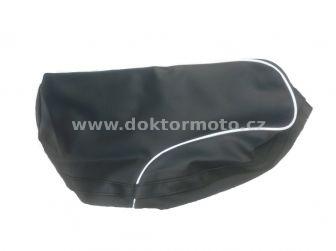 Seat Cover - black / white - Jawa 634